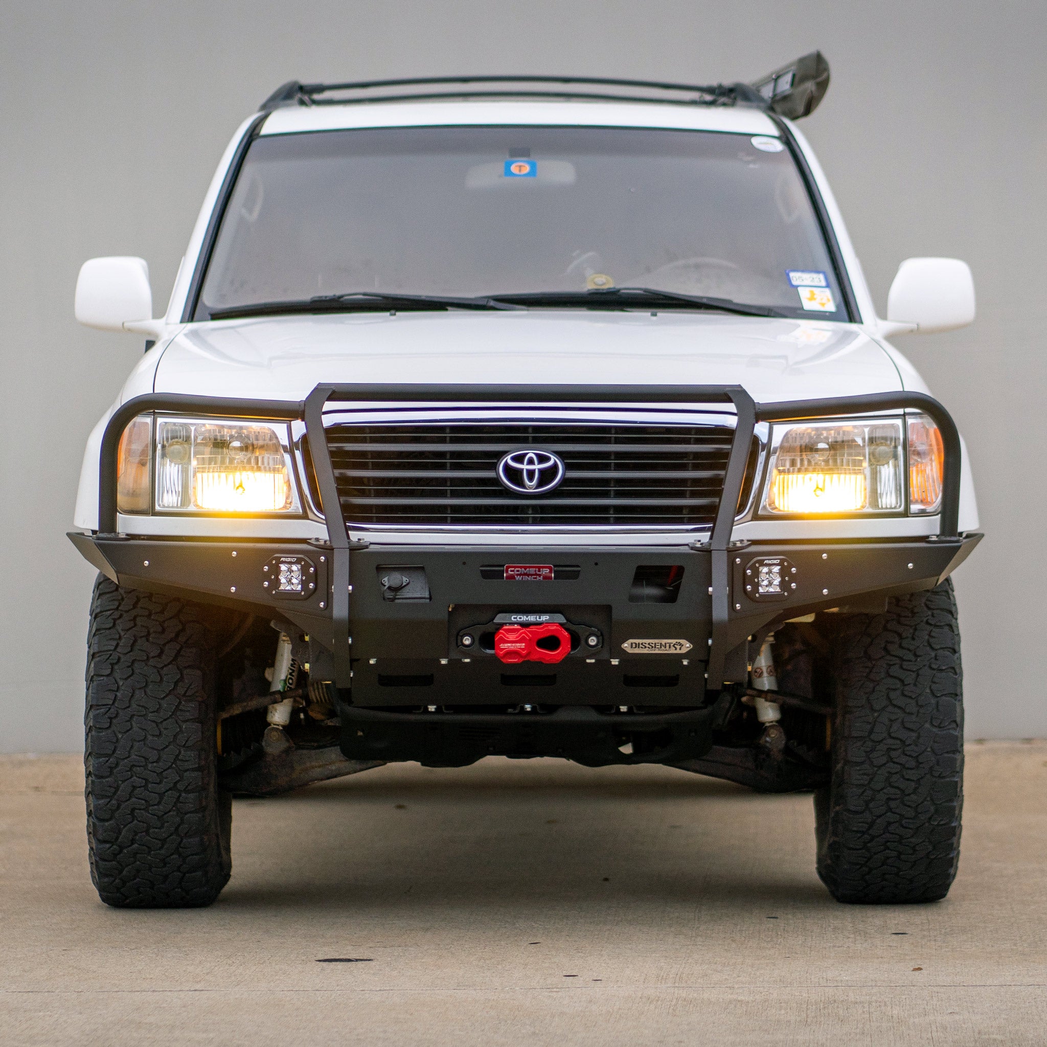 100-series Land Cruiser & LX470 Ultra-high Clearance Front Bumper ...