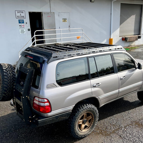 LC100 Aluminum roof rack