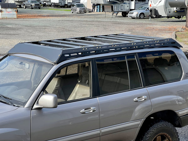 LC100 Aluminum roof rack