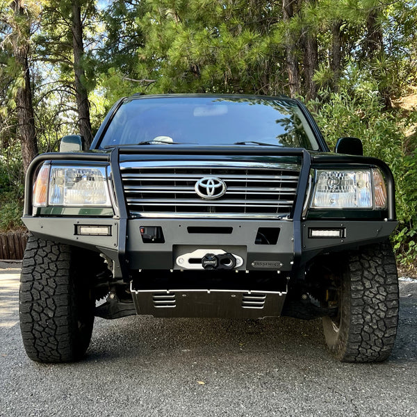 LC100/lx470 Ultra-high Clearance Modular Front Bumper