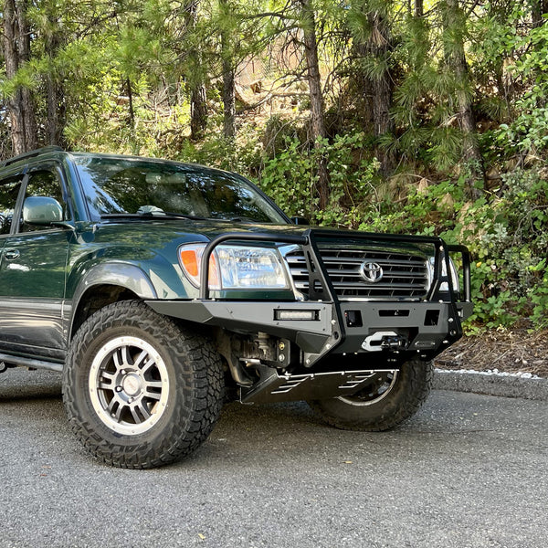 LC100/lx470 Ultra-high Clearance Modular Front Bumper