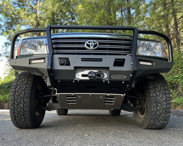 LC100/lx470 Ultra-high Clearance Modular Front Bumper